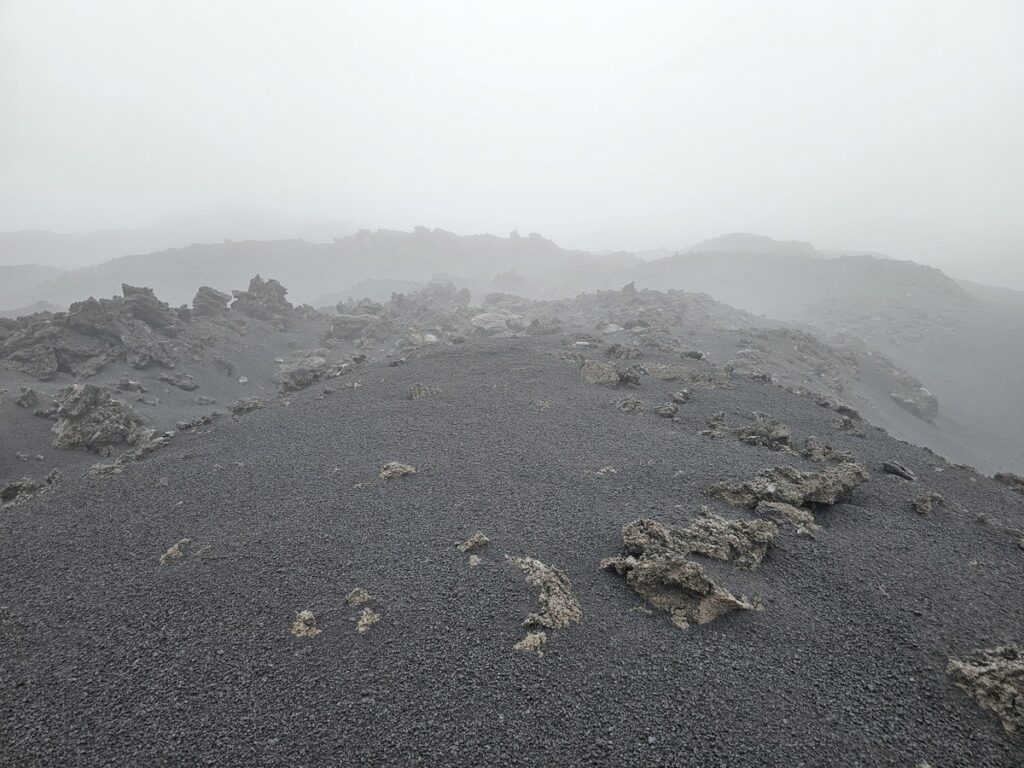 Vue sur le volcan Etna