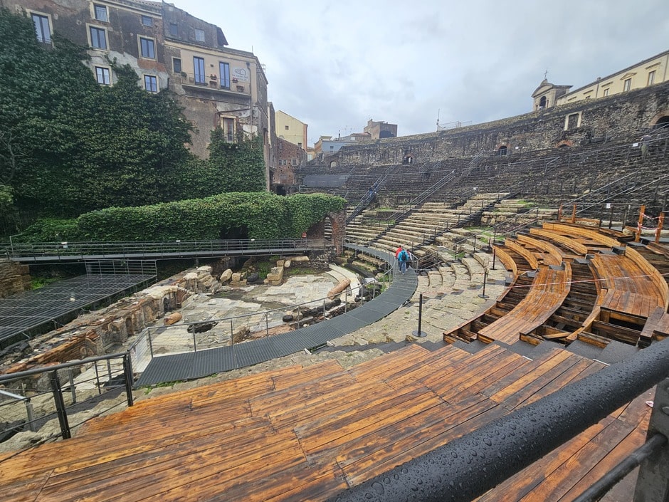 Estrades du théâtre grec romain