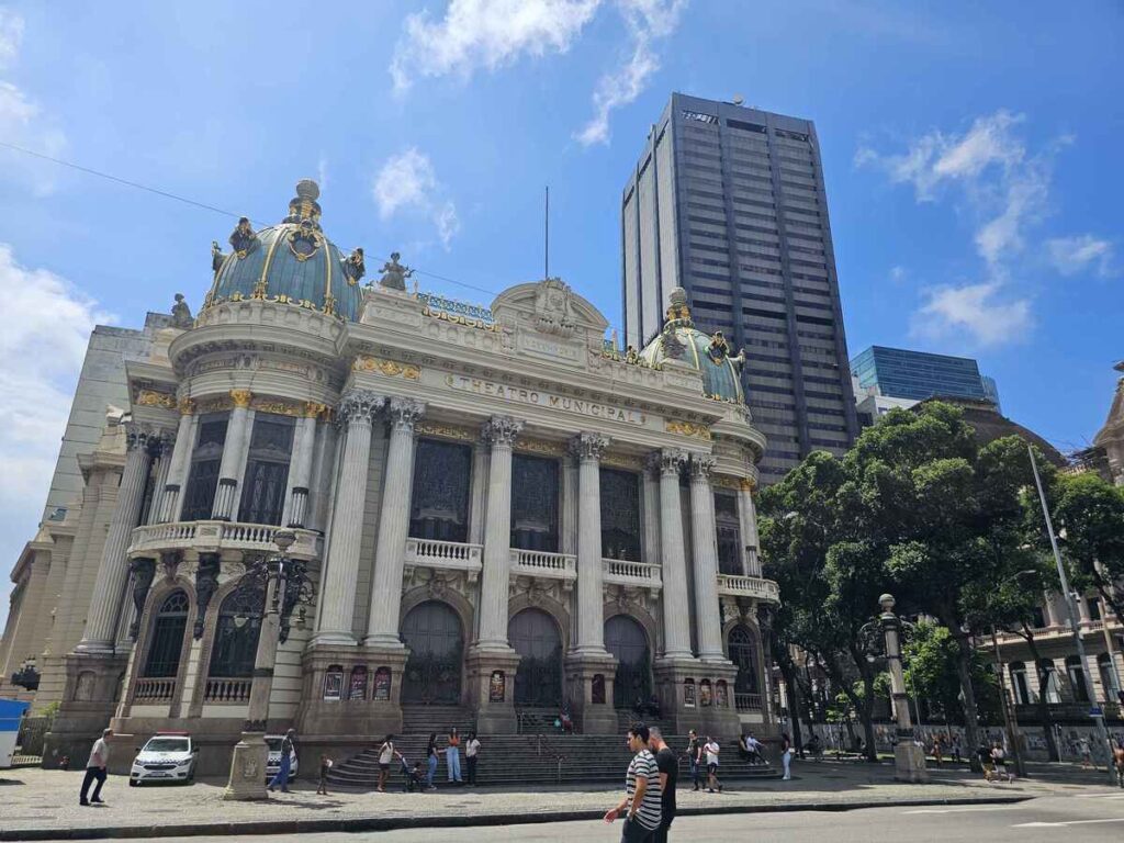 Théâtre municipal à Rio de Janeiro