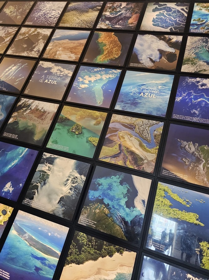 Montage de photos de la Terre vue de l'espace