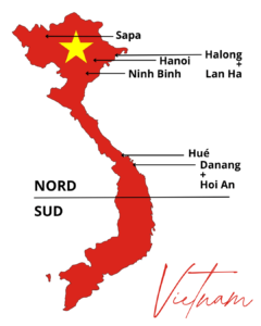 carte du vietnam avec les villes principales #vietnam #asie