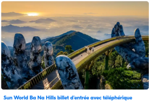 Visiter le pont d'Or à Ba Na Hills au Vietnam
