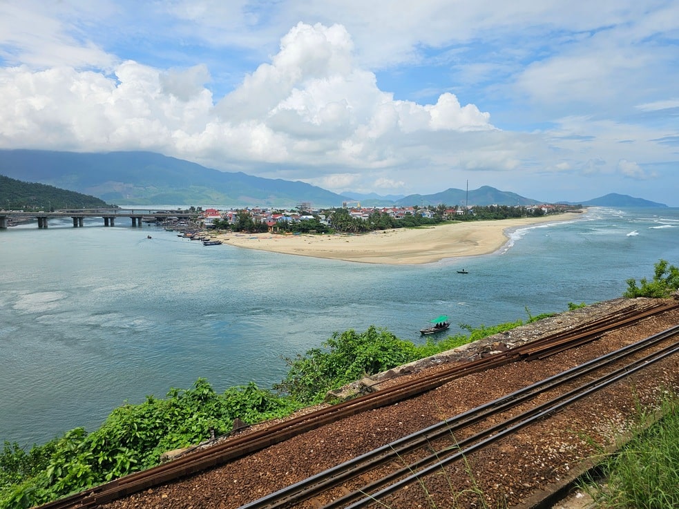 Village de Lang Co, à voir quand on prend la Hai Van Pass, de Hoi An vers Hué, au Vietnam