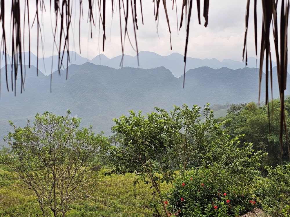 Rangée de montagnes du Nord du Vietnam