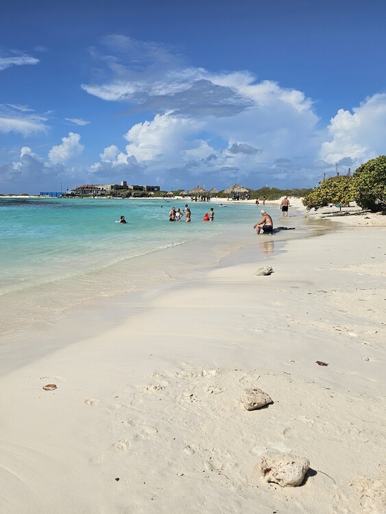 Pendant mon roadtrip à Aruba, j'ai vu des plagesde sable blanc à l'infini #aruba #roadtrip