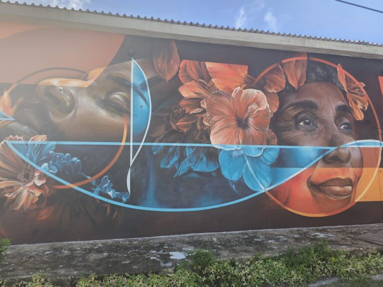 Les rues de San Nicolas sont toutes décorées et c'est un must à voir en voyage à Aruba #aruba