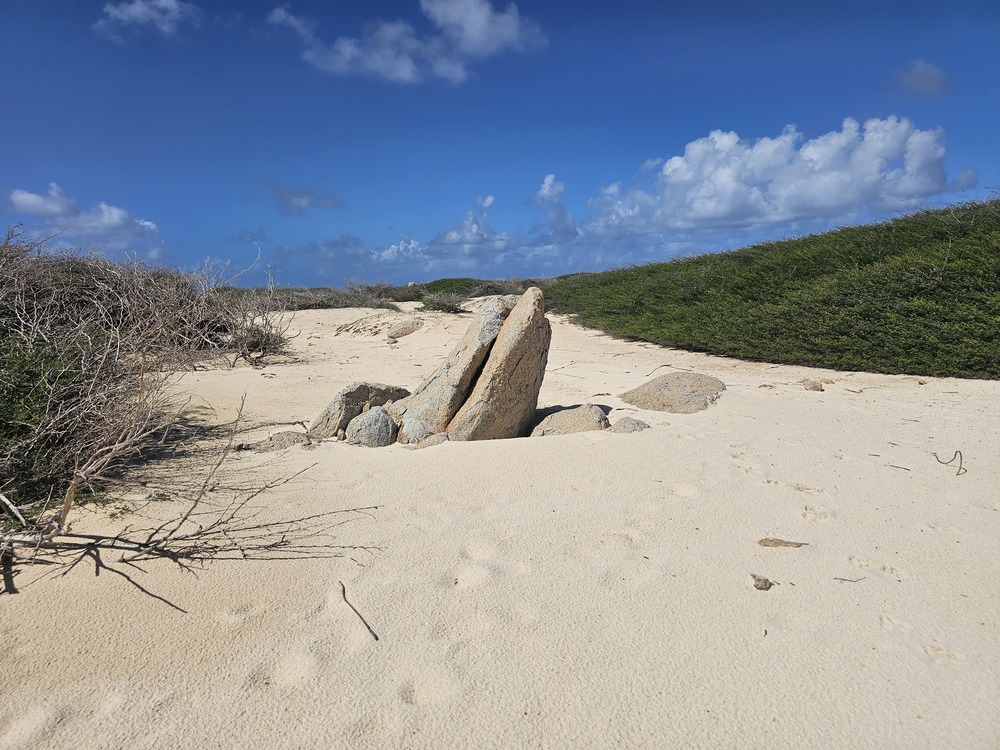 Dans le Nord et la côte Ouest de Aruba, on trouve plusieurs dunes, dont celle de Hudishibana où je me suis perdu quelques minutes #aruba #roadtrip