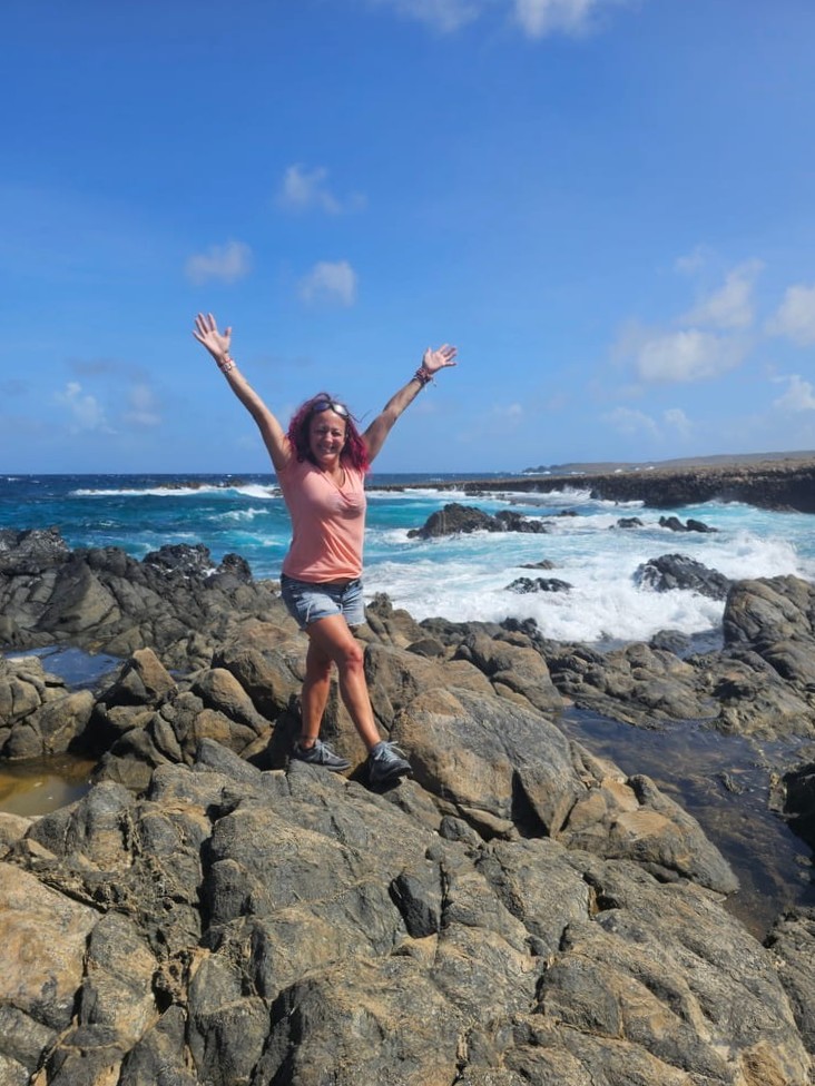 Les falaises de Aruba sont magnifiques #aruba
