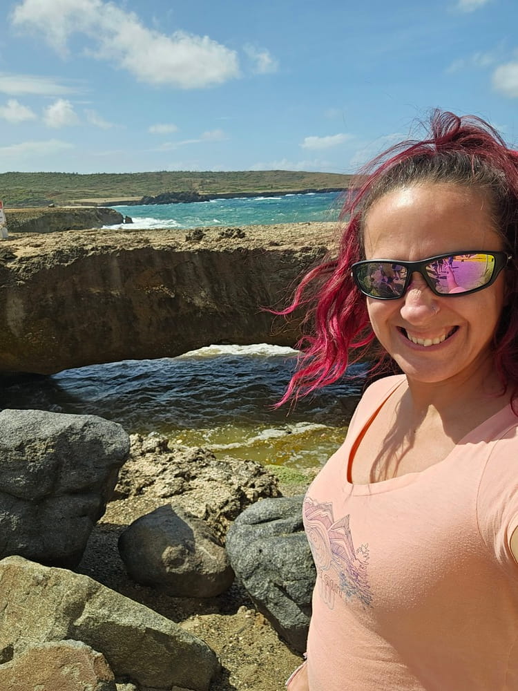 Natural Bridge, à voir en voyage à Aruba #aruba