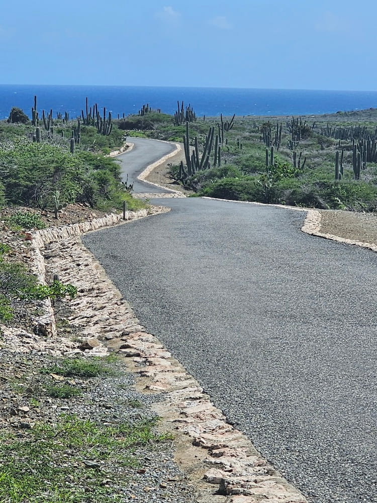 Sentiers du parc national de Arikok à Aruba #aruba