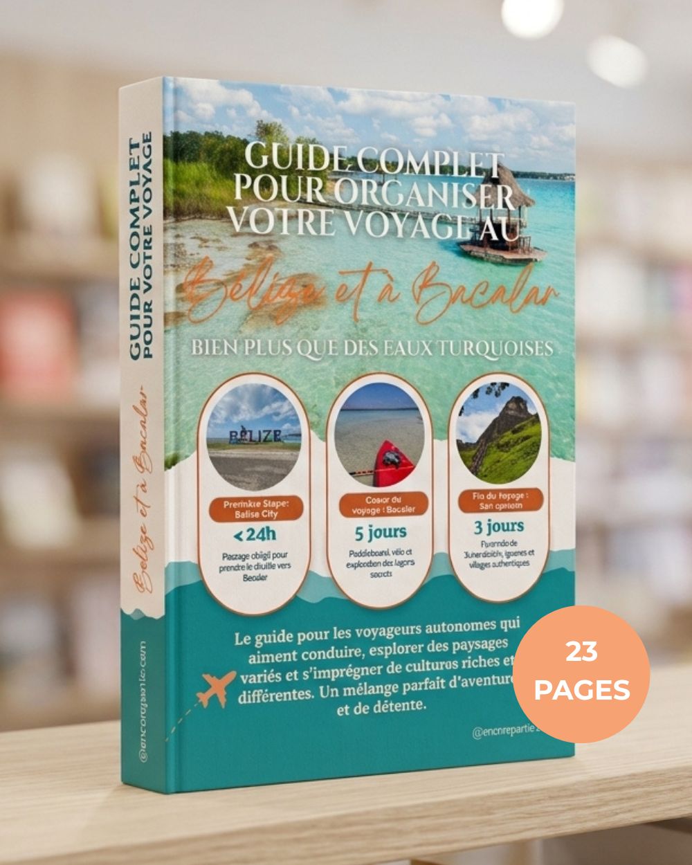 Guide de voyage sur le Belize et Bacalar au Mexique en version pdf à télécharger