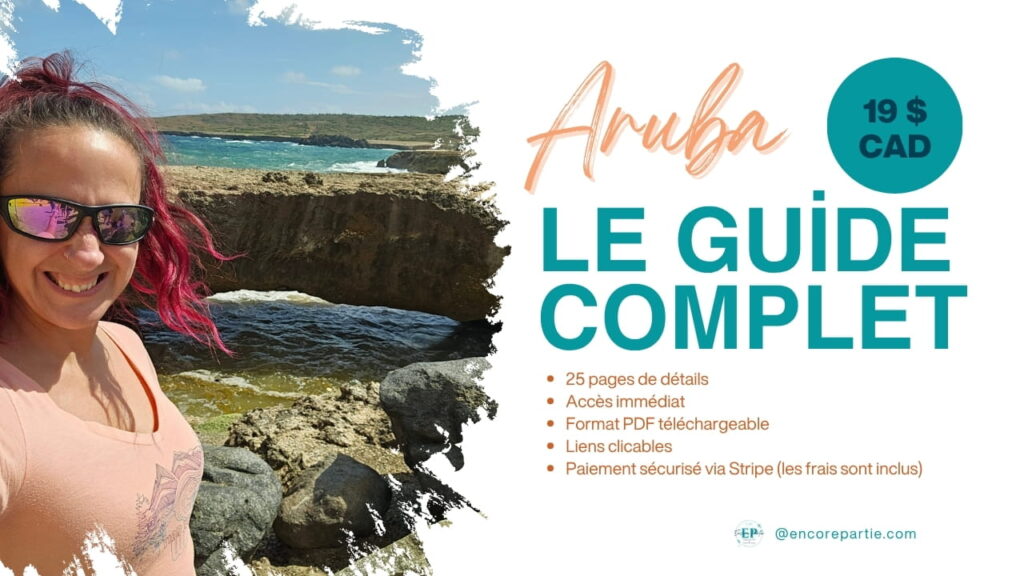 Guide de voyage à télécharger sur Aruba pour aider dans la planification de son itinéraire #aruba