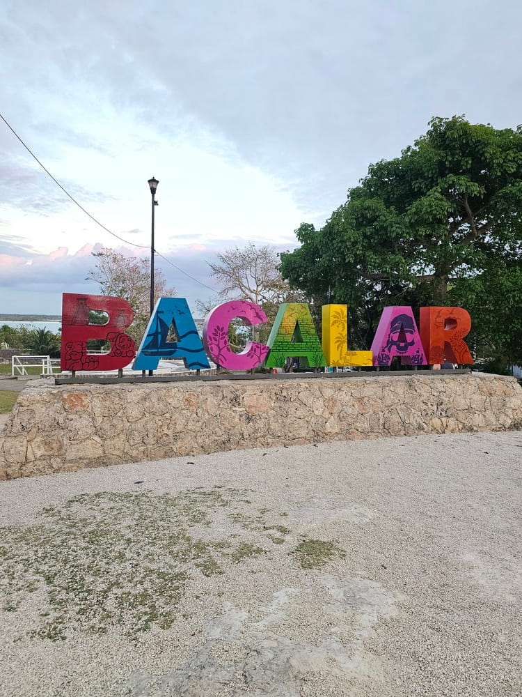 Symbole de Bacalar dans le village